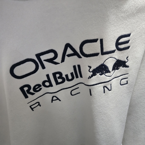 Oracle Red Bull Racing White Hoodie - Picture 3 of 6